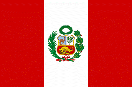 Peru flagg